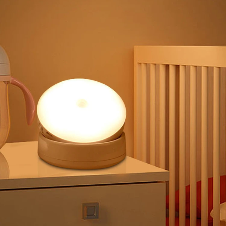 Super Battery Life Sensing Distance 4 Touch Rechargeable Magnetic Induction Grow Night Lights