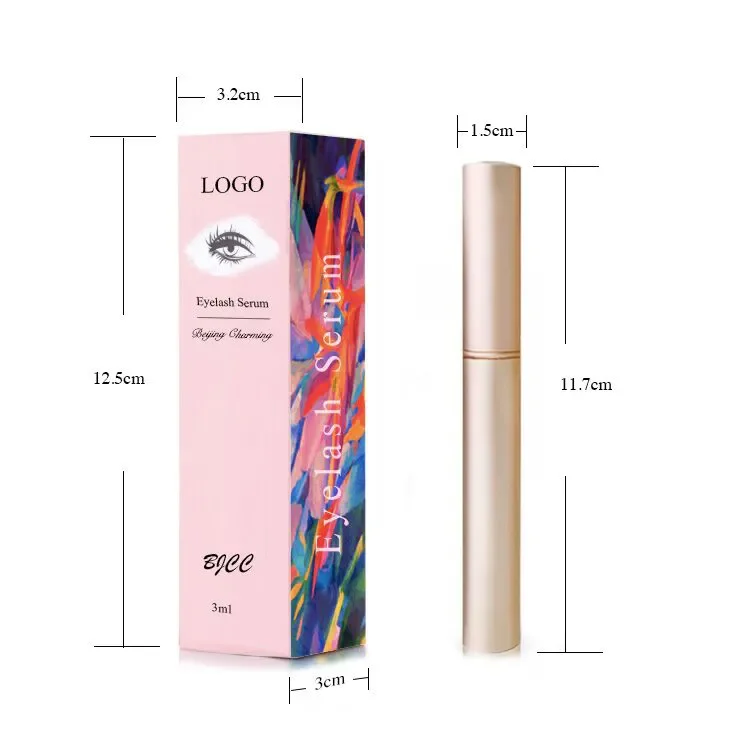 High Quality Fluid Lash Growing Serum Eye Brow Enhancer OEM Treatment Free Sample Korea Cosmetic Eyelash Growth Liquid