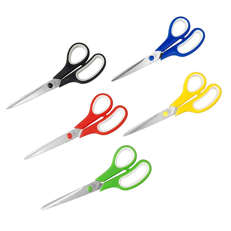 Пластиковая Ручка Ультра Острые Ножницы из нержавеющей стали 8 дюймов многоцелевые ножницы с 5 шт. набор