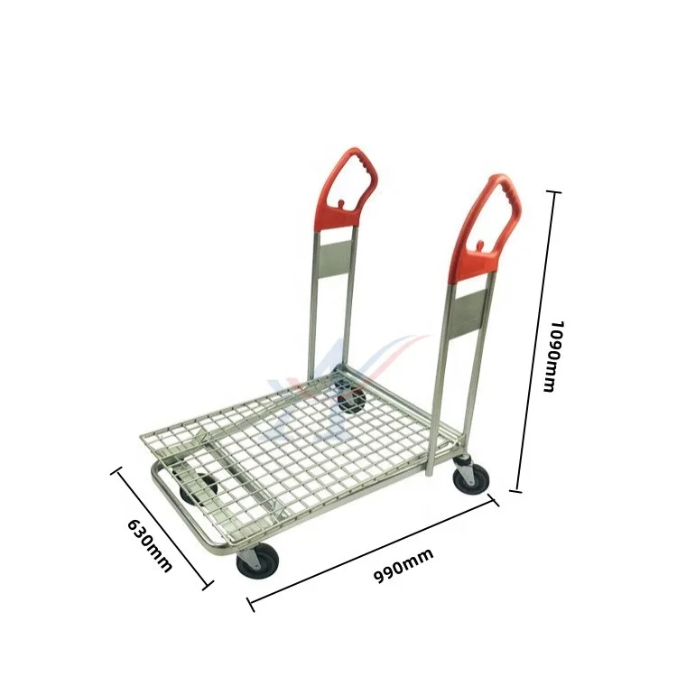 warehouse hand trolley cart/cargo cart /cargo trolley