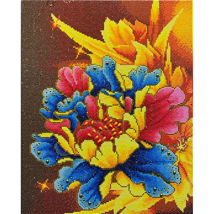 
2020 new design wall art special-shaped rhinestone 5D diamond painting with frame on canvas 