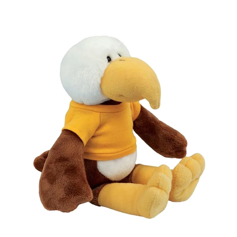 Promotional Plush Yellow Duck Toy with T-Shirt