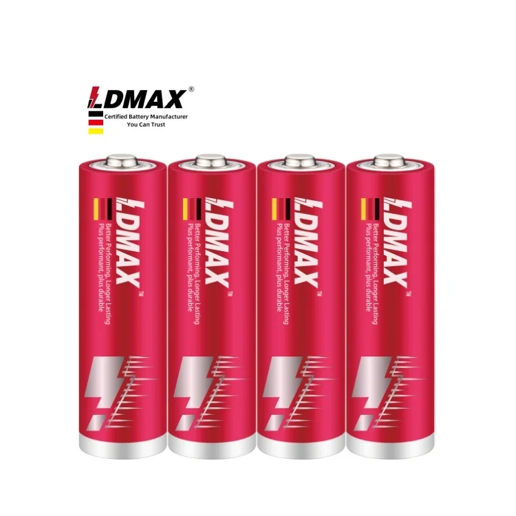 LDMAX Wholesale High Performance AA Alkaline Batteries AM3 1.5V LR6 AA Primary Dry Battery with 10 Years long shelf life