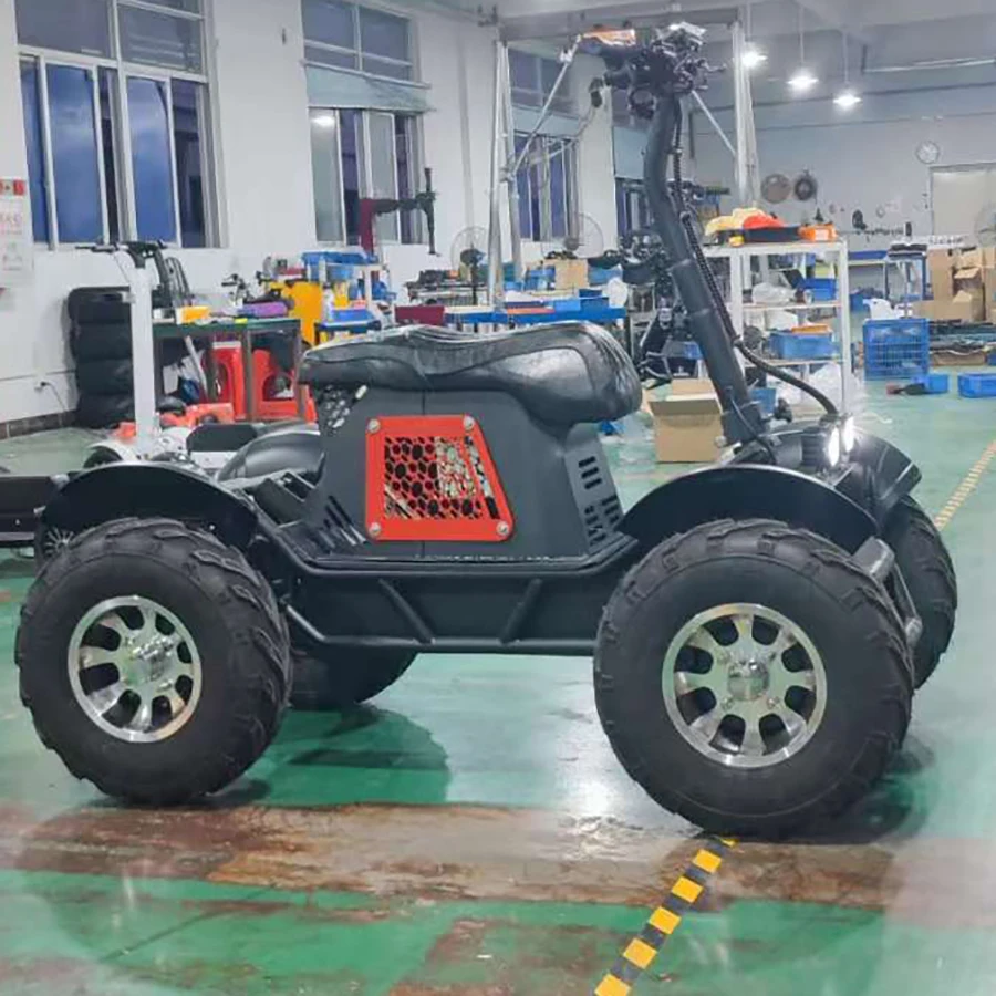 Farm sightseeing tours motorcycle atv trailers 10000W UTV electric scooter 60v big battery capacity 60ah utility vehicle 4x4