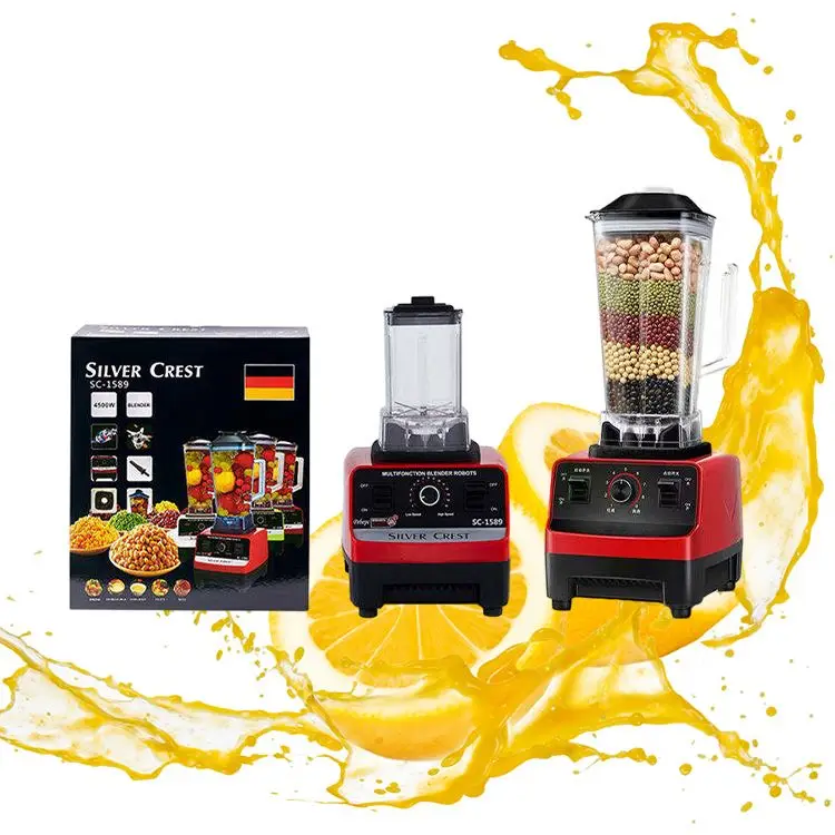 Blender Mixer, Home Personal Smoothie Silver Crest And Wood Beauty Commercial Ken/