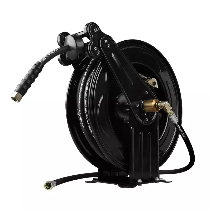 SPS 5000 PSI 50 FT Double Arms Automatic Telescopic Car Washer Hose Pressure Washer Hose