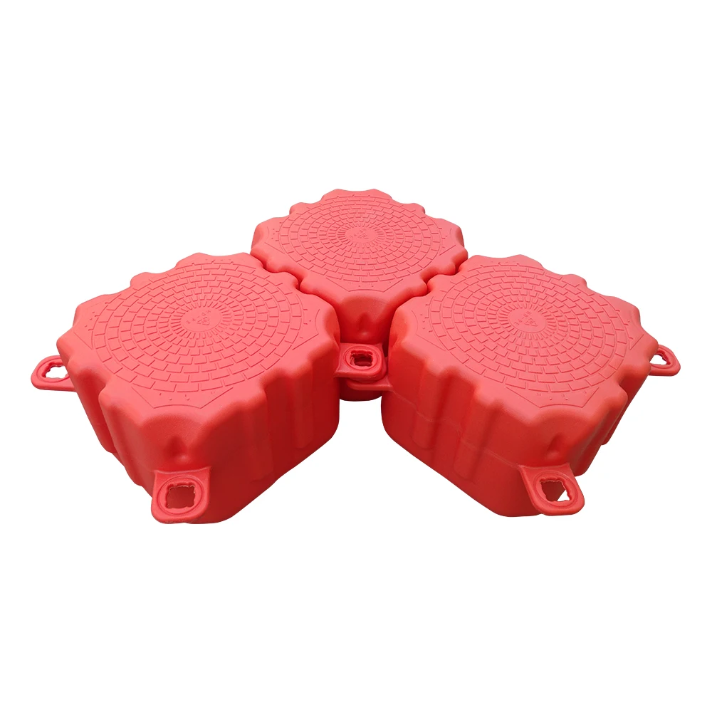Cheap Price Water Boat HDPE Modular Plastic Floating Dock Cubes Pontoon Bridge Inflatable Amusement Platform Jet Ski Dock