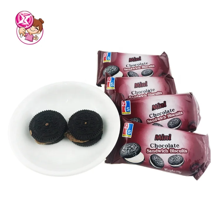 New Arrival 600g Biscuit Cream Filling Sandwich Cookies Cracker Chocolate Cracker Butter Cookies Oreo Cookies for India Market