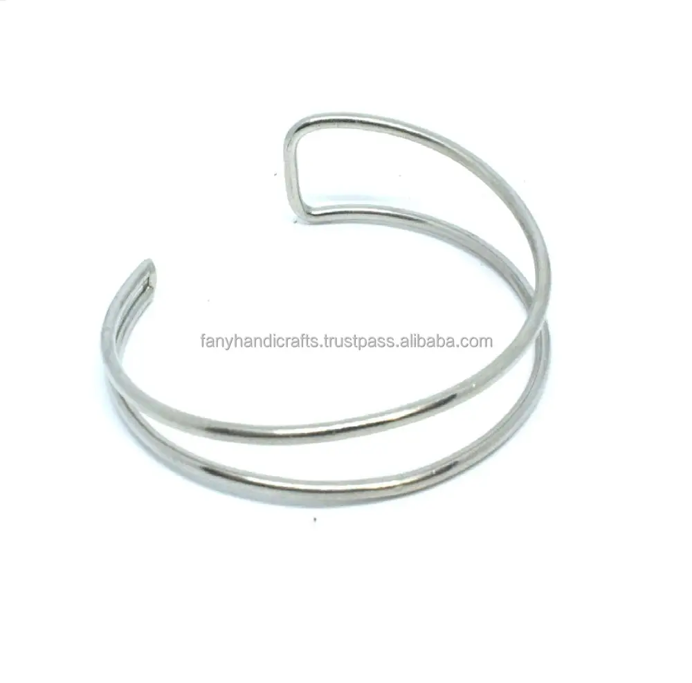 Cuff Bracelet Personalised brass Metal Cuff Blank Custom Friendship cuff Bracelet Bracelet Homme Silver Cuff Bangle girl