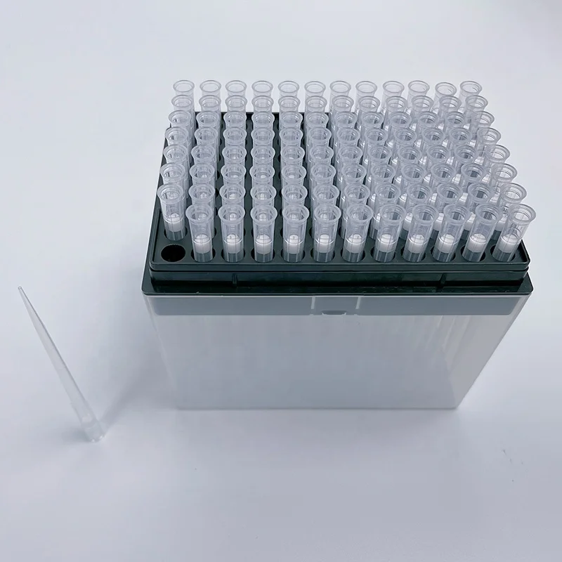 10ul 200ul 1000ul 1250ul стерильный фильтр пипетки наконечники микропипетки наконечники для лаборатории