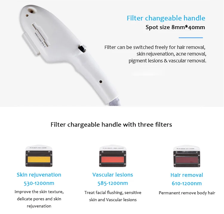 HONKON newest ance removal laser machine cheap price 3000w high energy advanced opt shr ipl hair removal machine