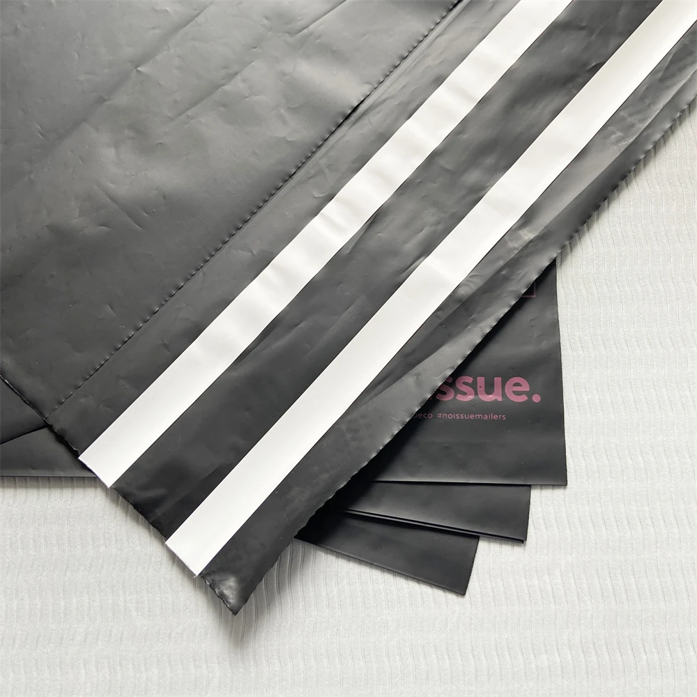 100 Biodegradable Corn Starch Courier Bag Single Tape Clothing Express Mailers Shipping Mailing Bags For Shoes Clothes