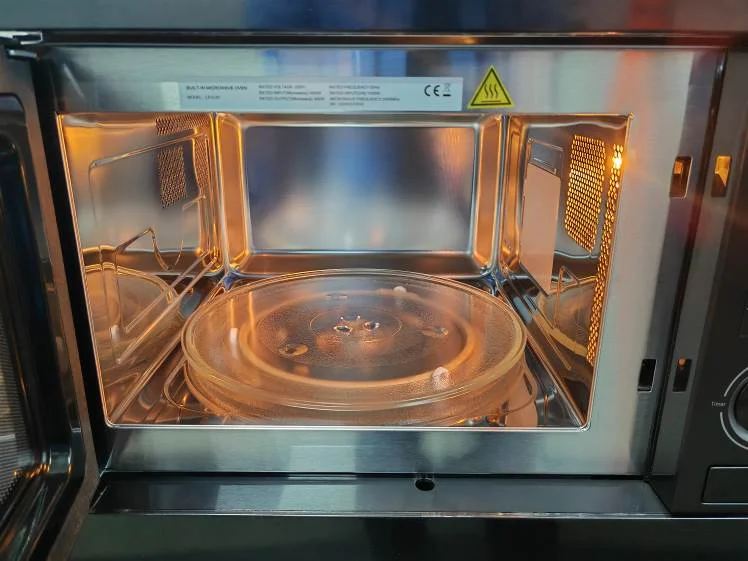 25L capacity 388 Height built-in Microwave Oven with Grill 8 Auto Menu