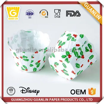 
Sophisticated Technology Colorful 110gsm PET Coated Scalloped Lace Muffin Baking Cup 