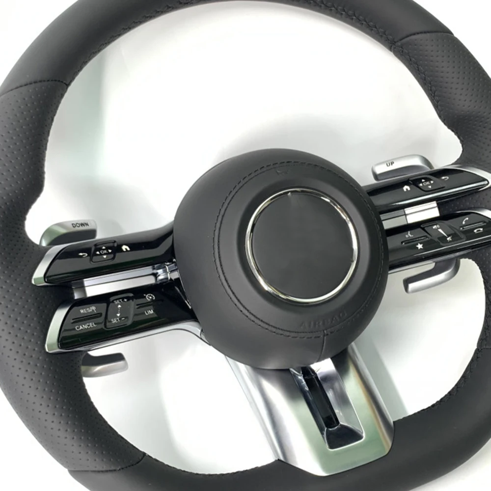 AMG Steering wheel for Mercedes-Benz AMG GT C190 W205 C205 W166 W167 W213 W217 C217 W222 W223 old steering wheel can upgrade