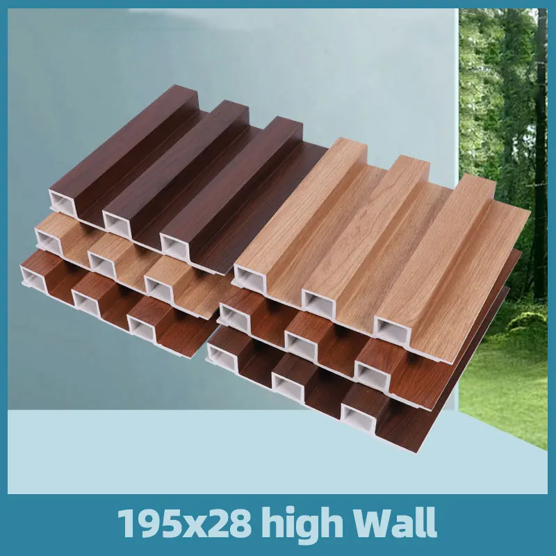 Indoor/Outdoor WPC Wall Panel Machine PVC Decking WPC Wall Panel for Indoor Outdoor Use