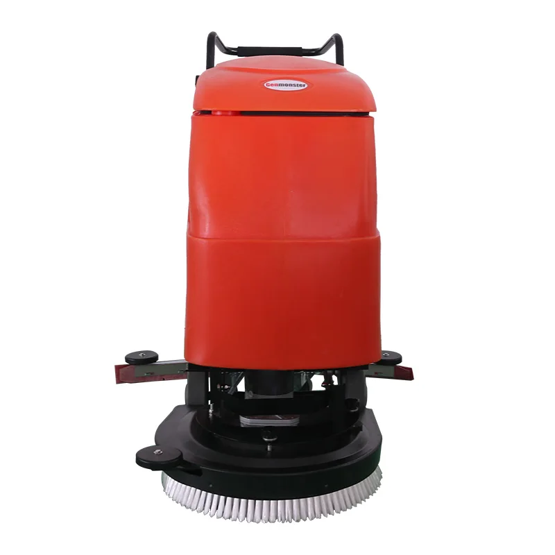 rechargeable floor scrubber industrial floor scrubber machine