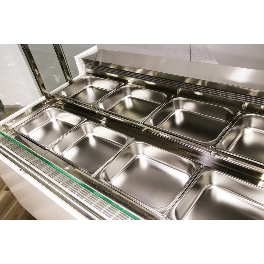 Environmental FreeStanding   Refrigeration Equipment   Open Commercial Freezer Display Fridge