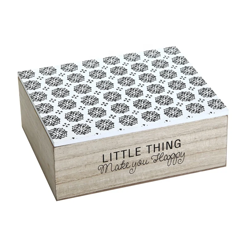 Wood Vintage Storage Box