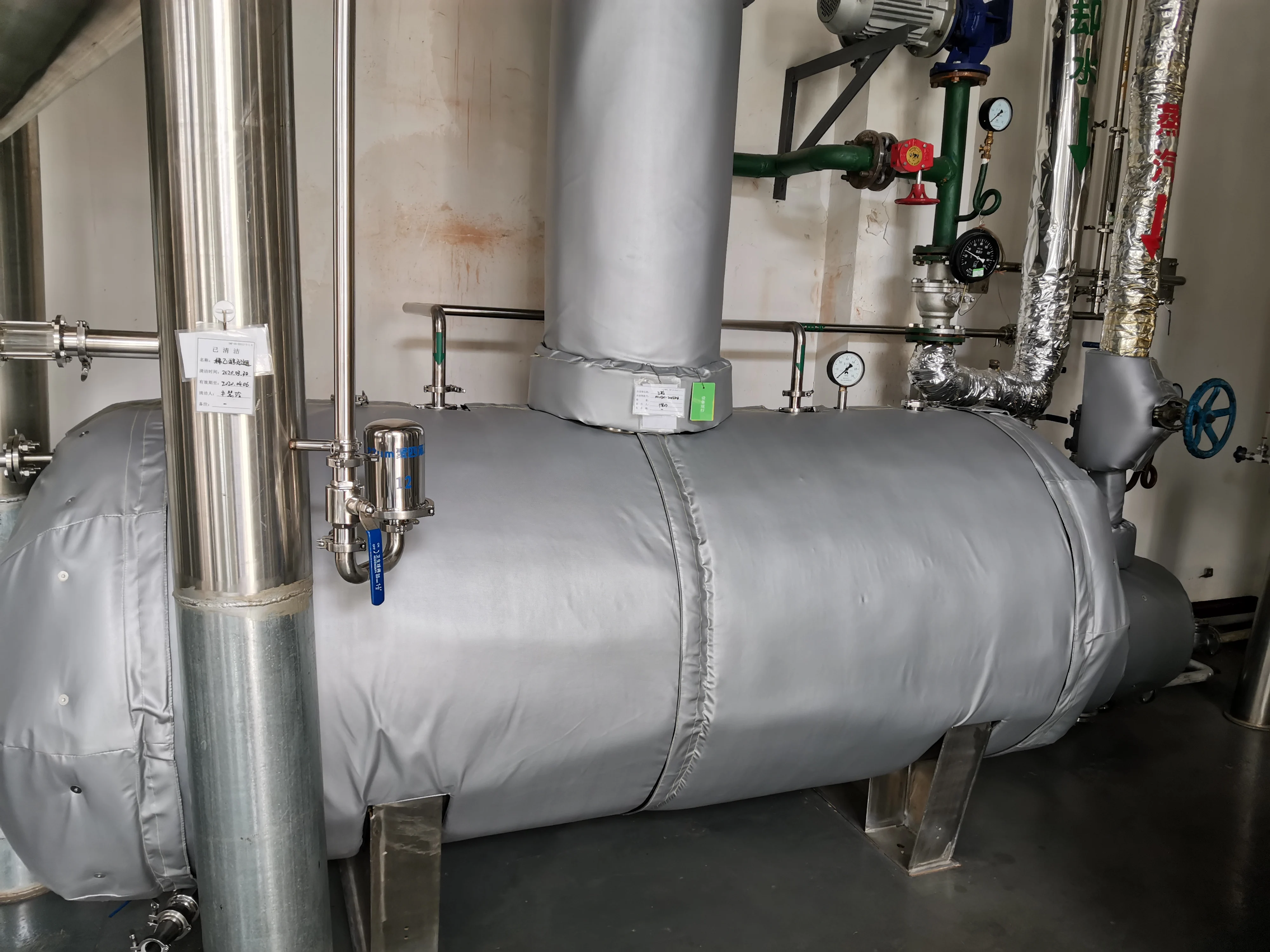 Removable Thermal Insulation Jacket Manufacturer for Heat Resistance