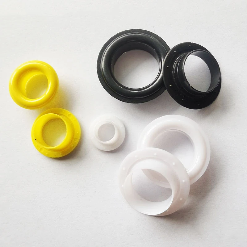 1/2 inch(13mm) Cable Snap Bushing Grommet-Black Nylon Snap Plastic Eyelet Bushing Plastic Grommets