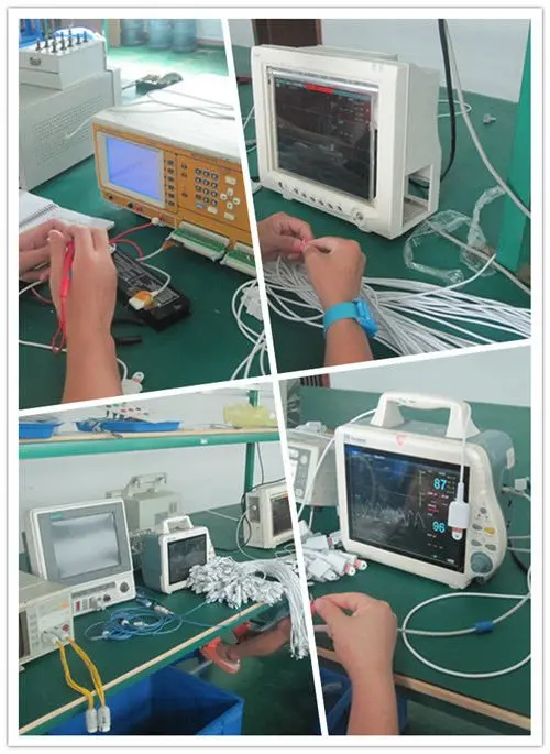 Hospital Medical Clinic to Abbot IBP Transducer Invasive Blood Pressure Adapter Extension Cable for Fukuda Vital Sign Monitor