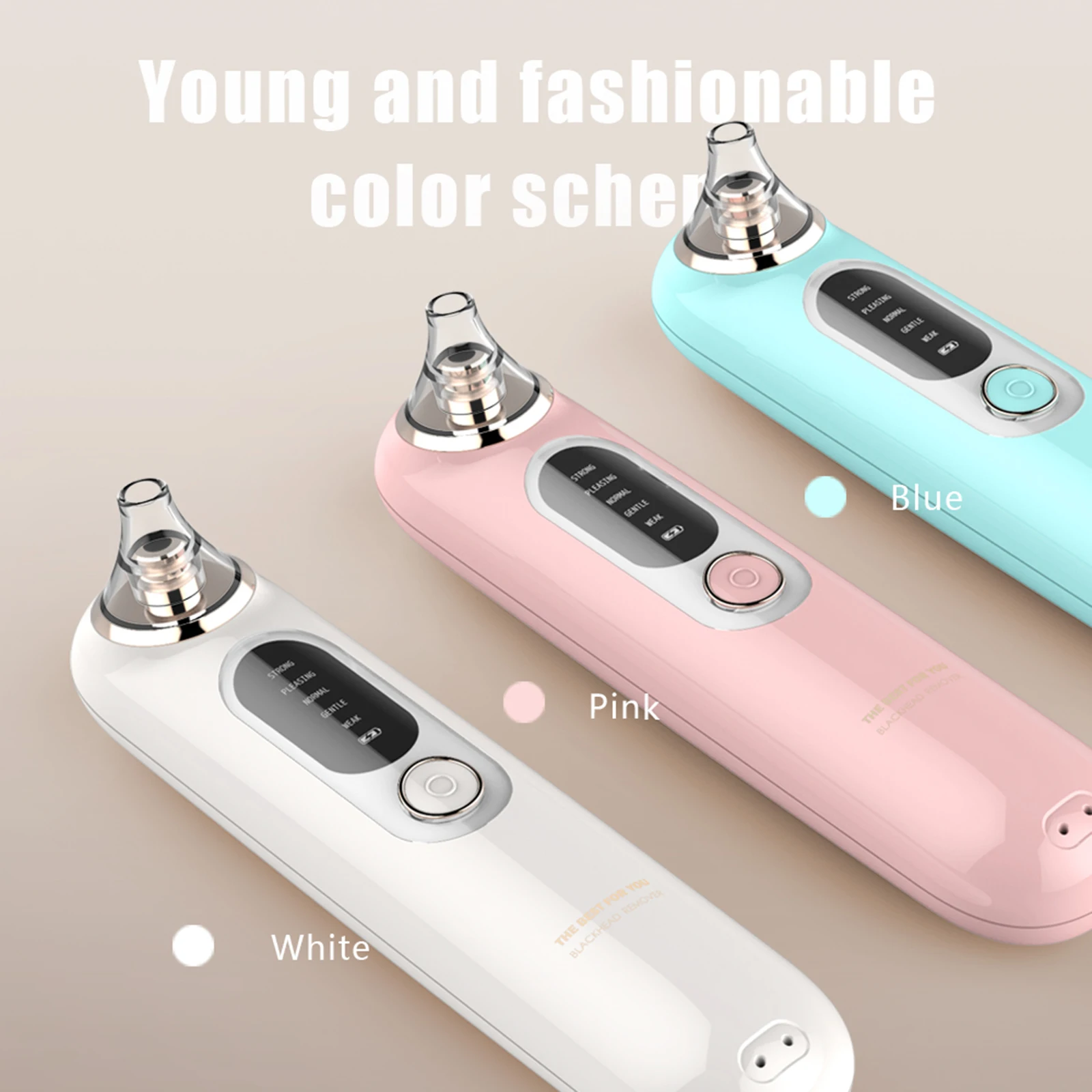 Beauty Device Blackhead Remover Pore Vacuum Cleaner Electric Pore Nose Vacuum rechargeable Blackhead Removal instrument