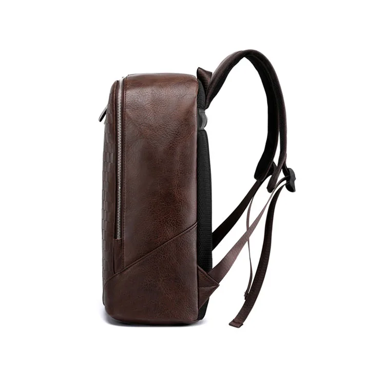 Remoid Custom Luxury Fashion Business Backpacks Anti Theft Travel Pu Leather Back Pack Large Capacity Waterproof Laptop Backpack