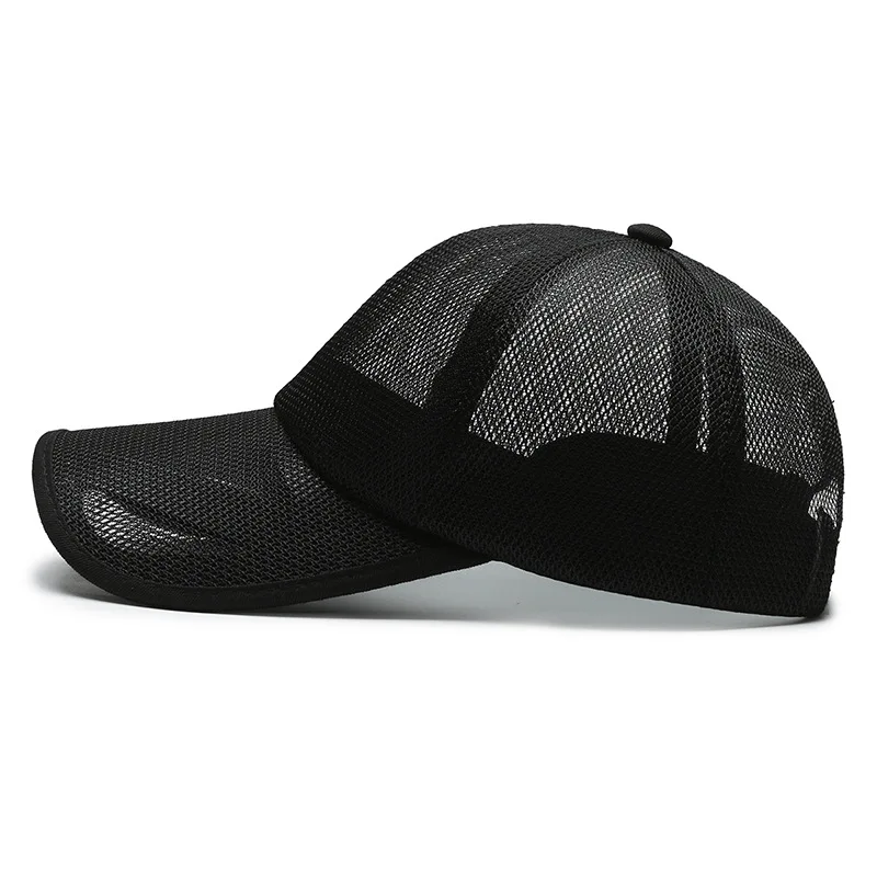 Wholesale Breathable Outdoor Baseball Trucker Cap Summer Mesh Cap For Man