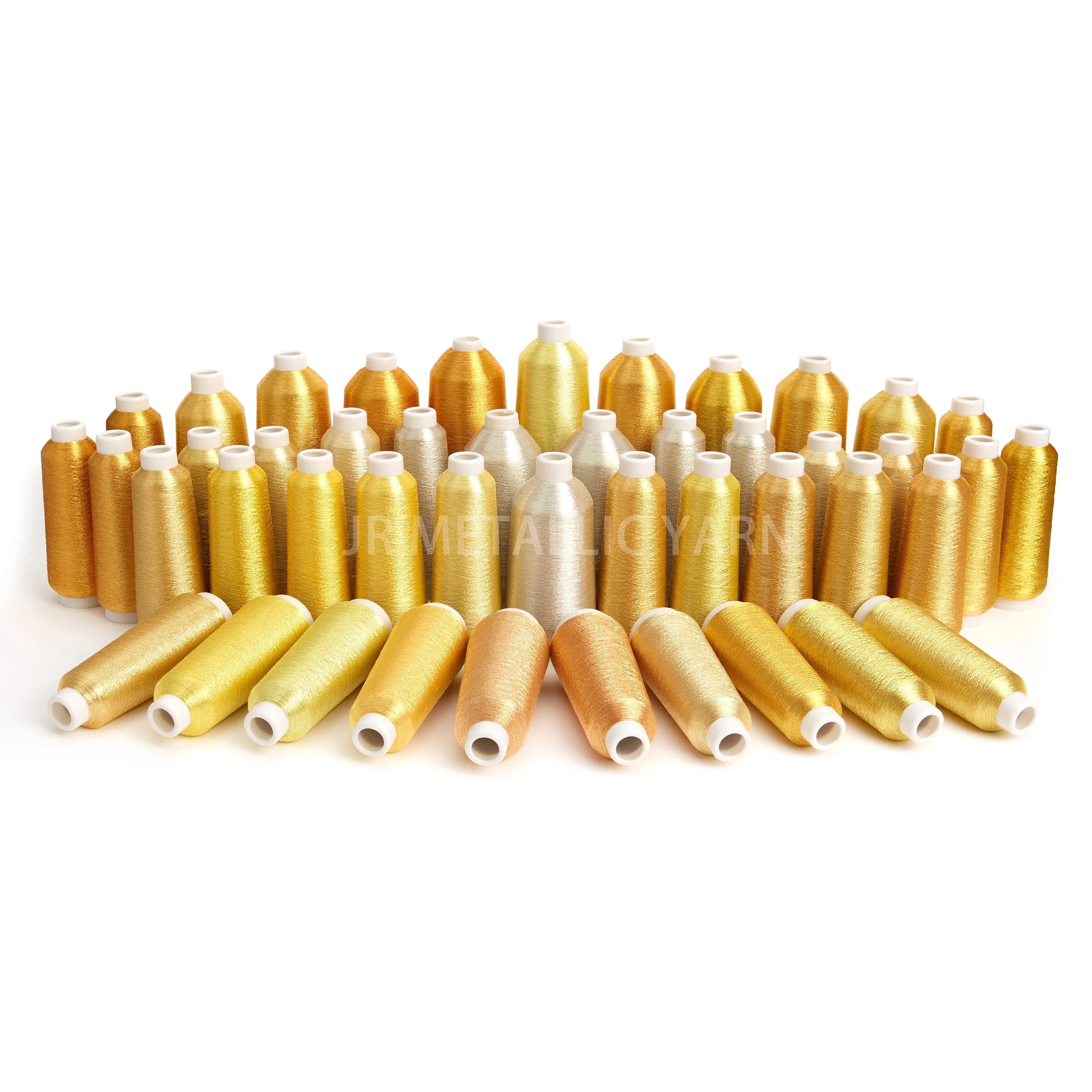 JR чистая Золотая Серебряная японская качественная металлическая нить полиэстер MS ST Тип вышивальная