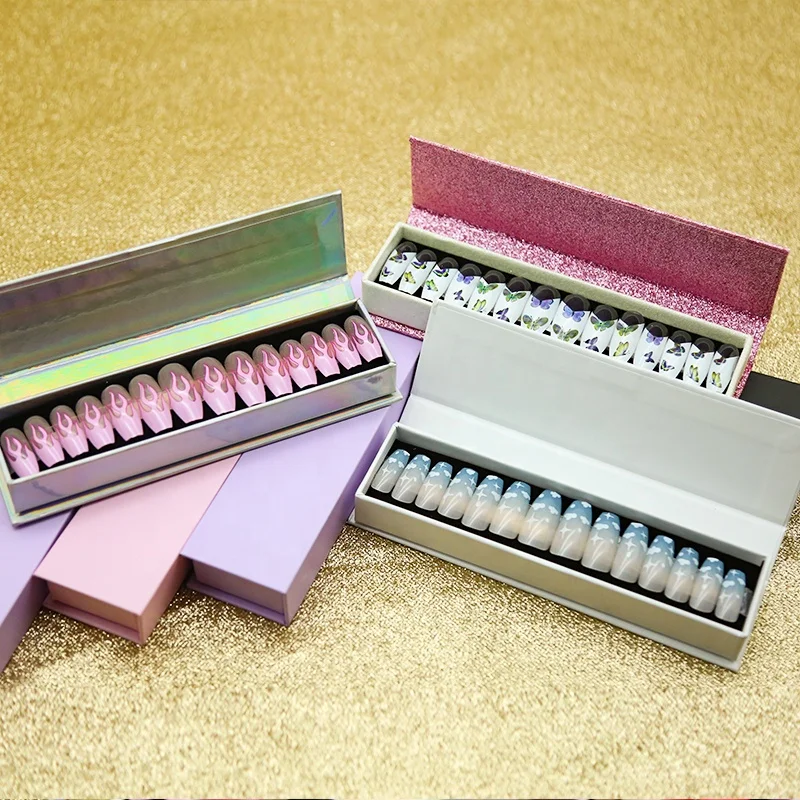 
Tstory 2021 Acrylic nail kit professional dropshipping press on nail faux ongle custom stick on nails 