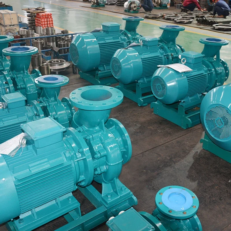 Airport fire hydrant fire pipeline booster pump 8bar electric pipeline fire centrifugal pump