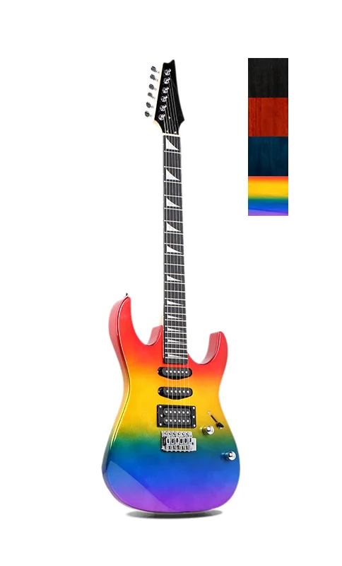 China wholesale factory Smiger high quality best price electric guitar L-G4 basswood guitar