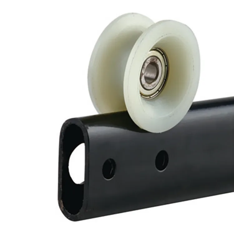 Hot Selling Injection Molding Machine Accessories R Type Bearing Wheels Grooved Sliding Roller For Injection Molding Machine