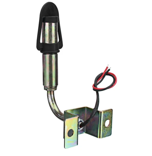 Amber Rotating Flashing Beacon Mounting Bracket DIN Pole Tractor Mounting Flexible Rod