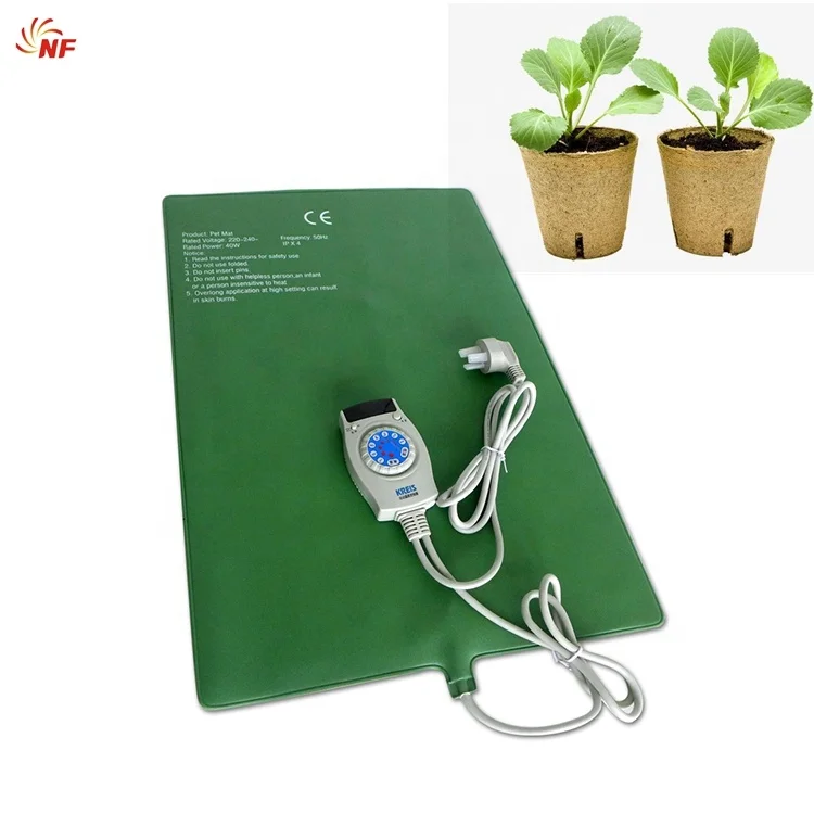 Customized Hydroponic Waterproof Durable Warm Germination Heat Mat For Indoor Home Gardening Seed Starter