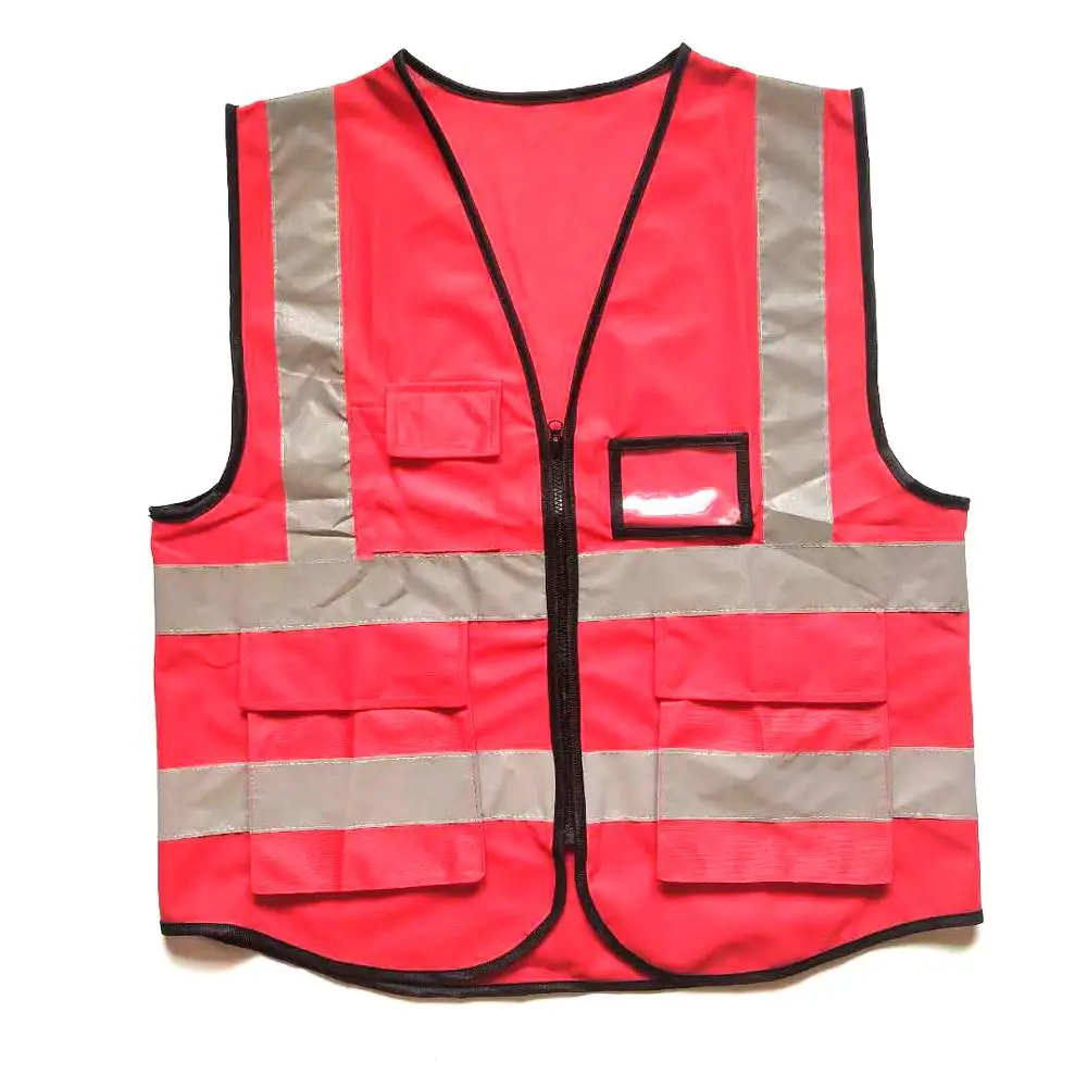 Breathable reflective clothing road suit multi-pocket reflective clothing Multi Choice