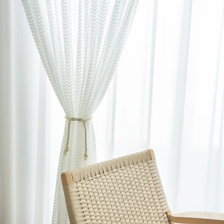 High Quality Embroidery Luxury Curtains Custom European Flowers Fabric Embroidery Lace Curtain For Bedroom Windows Hotel