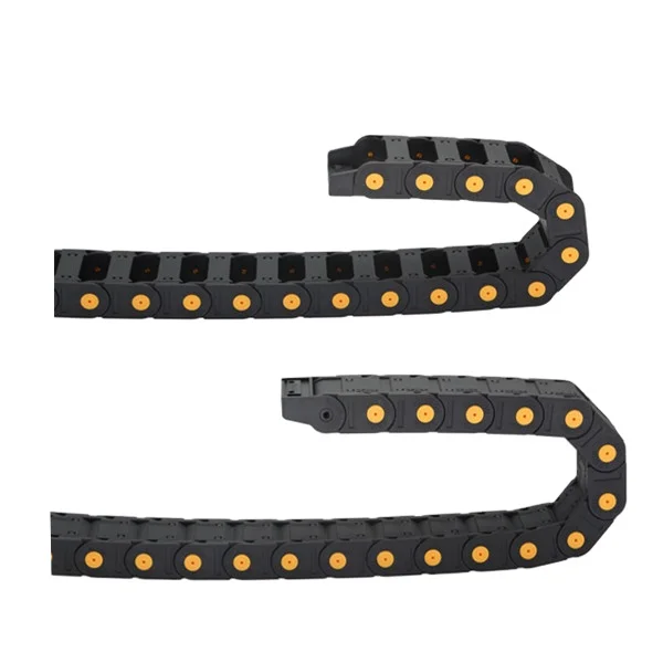 Nylon Enclosed and Bridge Plastic Cable Carrier Drag Energy Guiding Chain