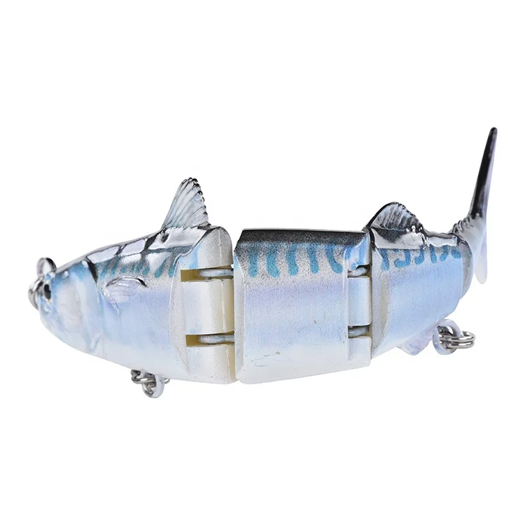 ODS Jointed Bass Trolling Fishing Bait for Saltwater Freshwater Fishing Swimbait Four Section Tuna Fishing lures
