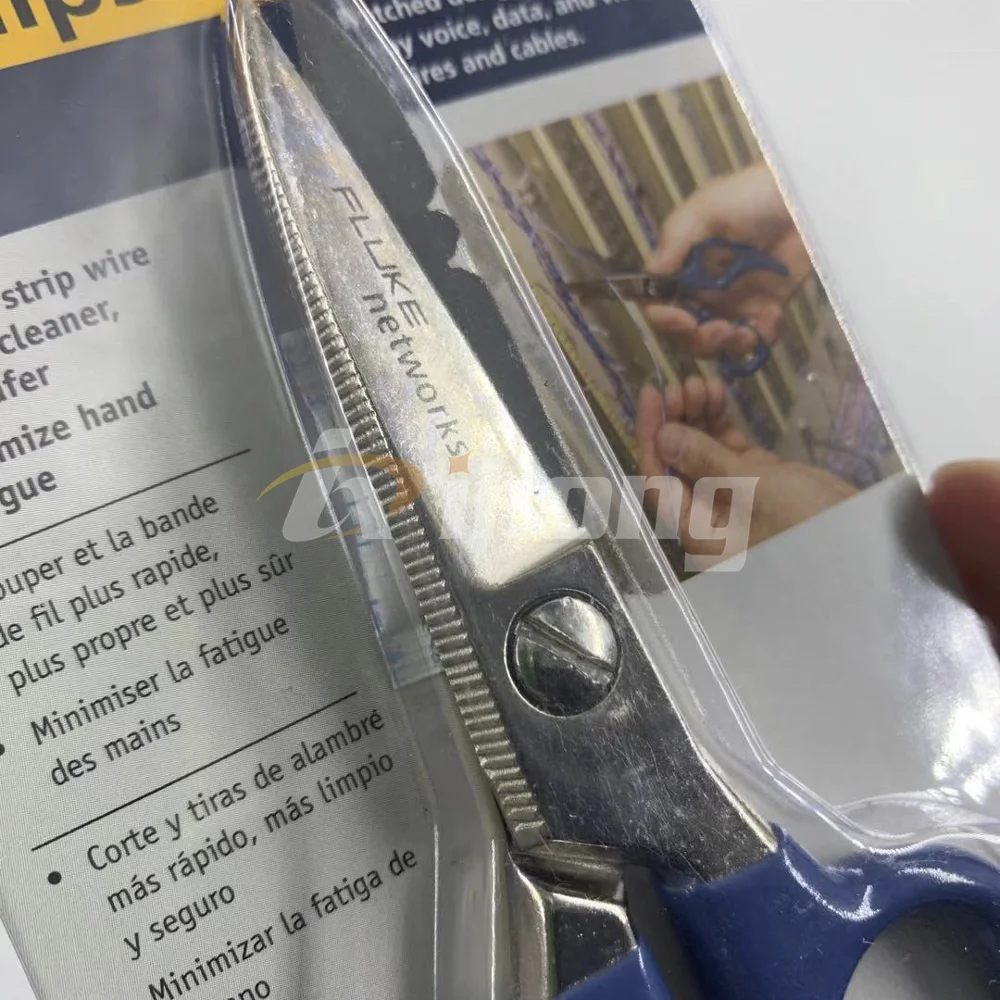 Fluke Networks Multipurpose Blade Electrician Scissors D-Snips 44300000