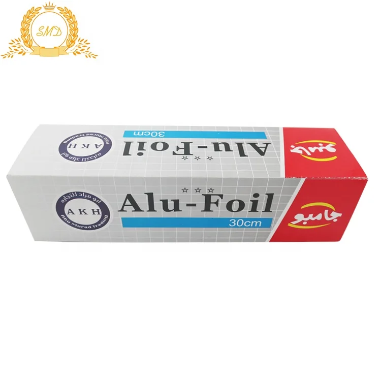 Manufacture 12mic household aluminum tin foil paper roll