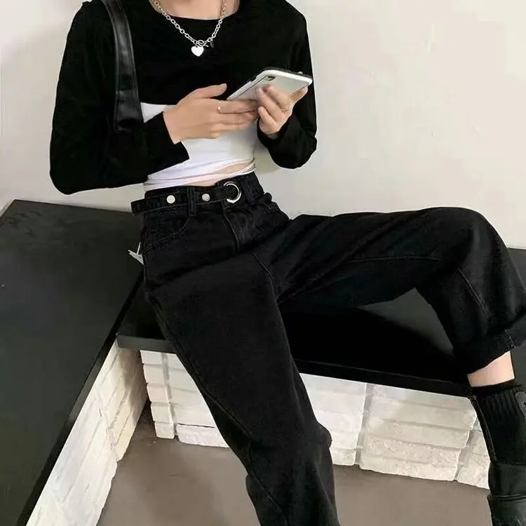 5.5 Dollar Model DZL082 Size S-XL Denim ladies winter jeans pants with good quality material