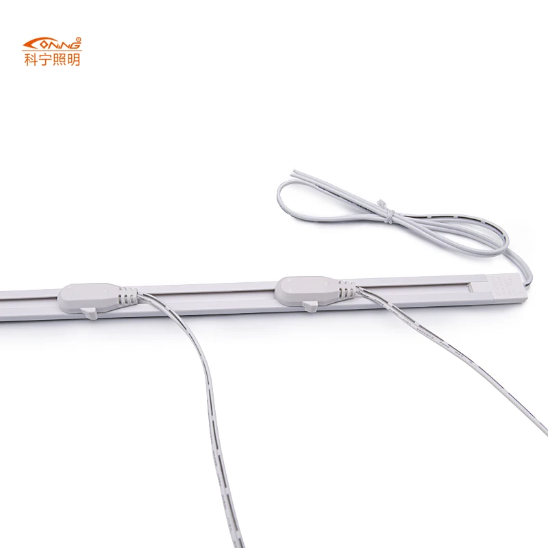 DC12V-36V Power Track LED System for Shelf Light Built-in Design More Safe Connectors Anti-counterfeit Design Guide Rail
