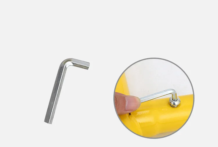 Yellow Adjustable Door Gym Horizontal Indoor Fitness Equipment Dip Bar Parallel Bar