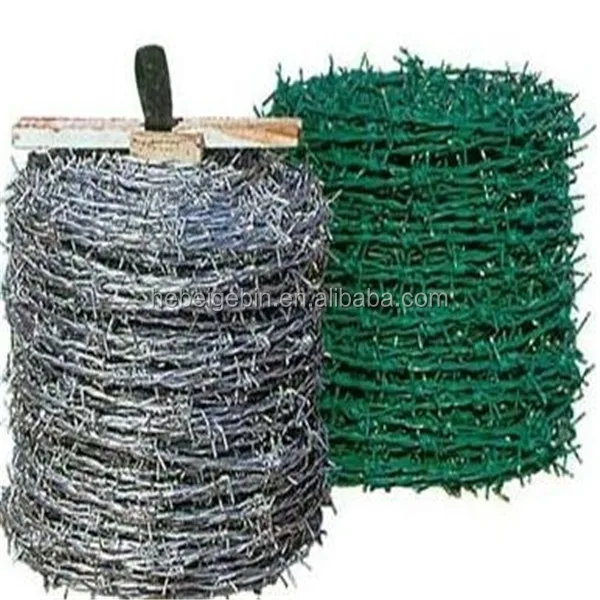 Cheap price 2.5mm 20 kgs 25 kgs class 1 class 3 500m galvanized barbed wire for fence