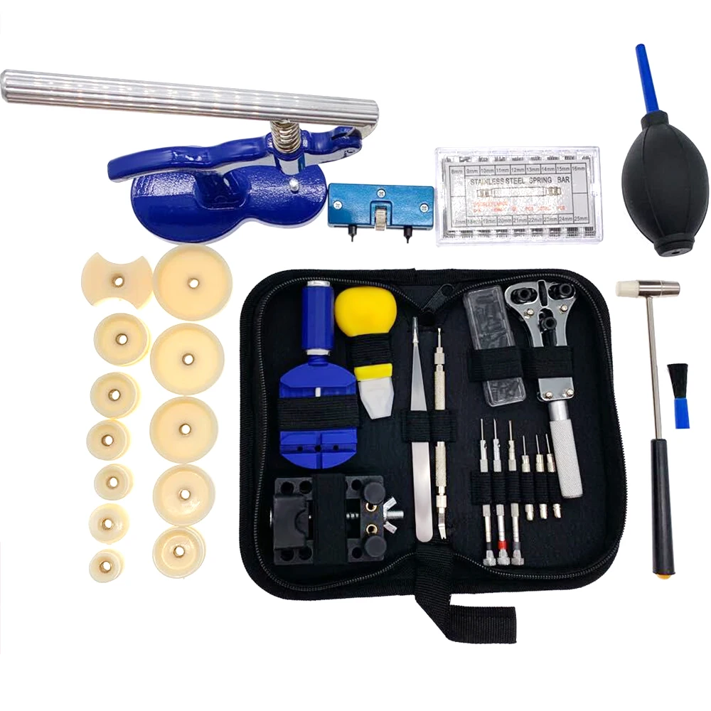 
Full set of watch repair parts 407pcs watch Tool watch repair tool kit 