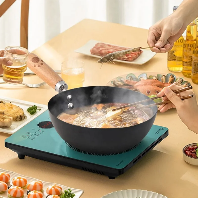 New Stock Arrival Non Stick Japanese Cast Iron No Coating Saucepan With Handle
