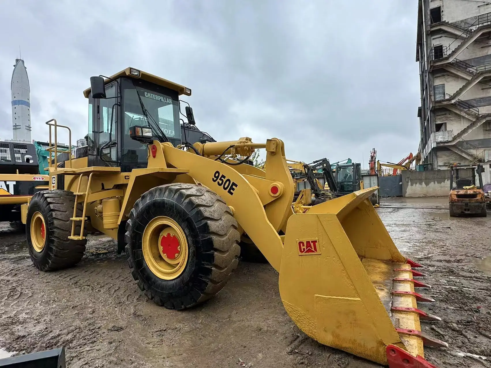 Caterpillar front wheel loader CAT 950E for sale used loader