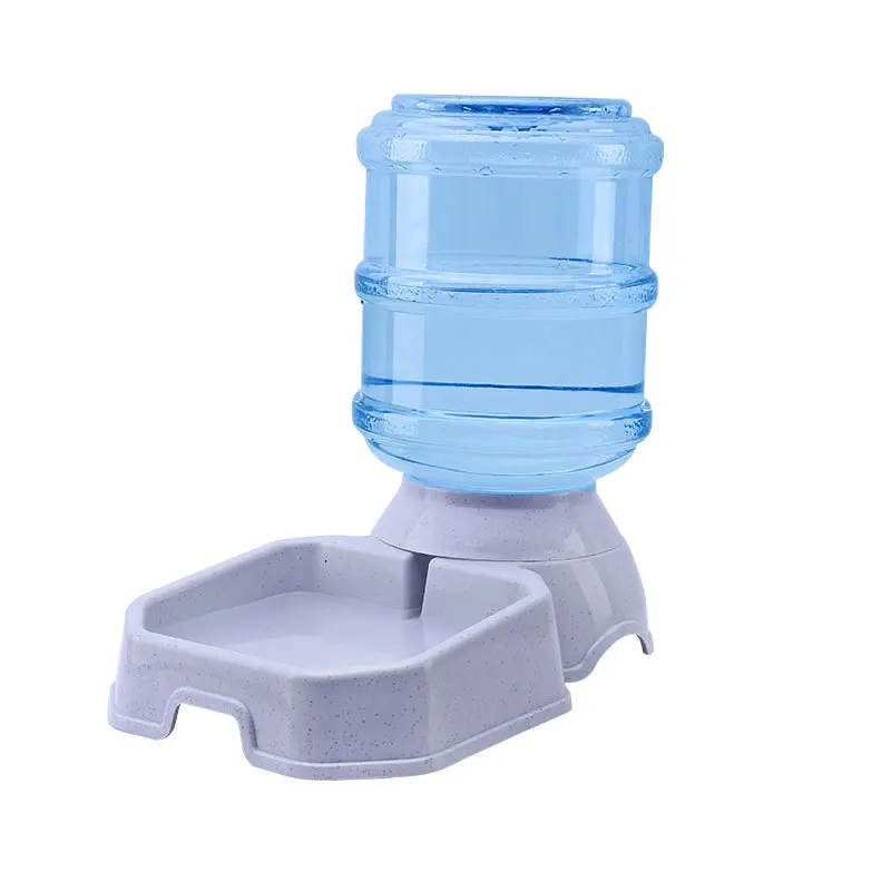 Hot Selling Anti Slip Base 3.8L Capacity Plastic Pet Bowls Feeder Automatic Water Feeding Pet Bowls Feeders